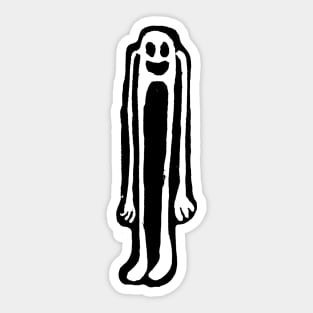 Freaky Ghost! Sticker